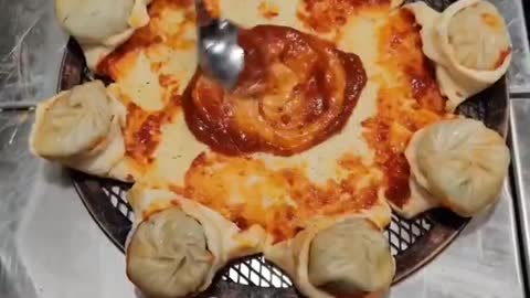 Momos pizza streat food all new recipe