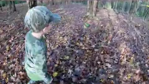 Young Hunter Has Best Reaction to First Deer 🦌 #Shorts