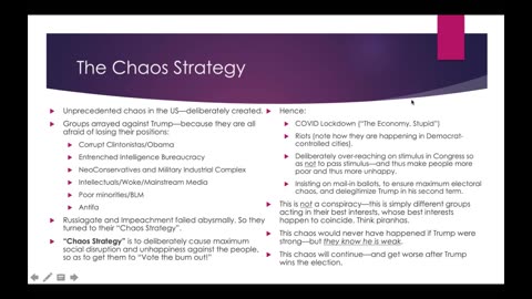 CRP Weekly Webinar #26: The Chaos Strategy