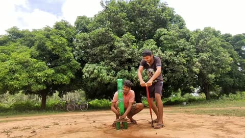 Making Big size water bottle rocket at home