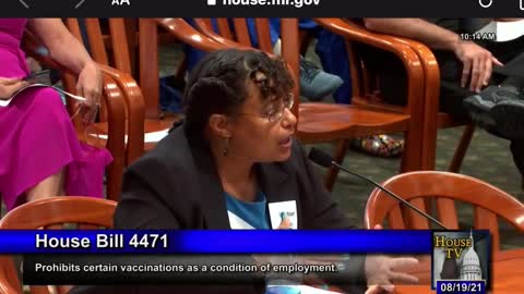 Dr. Christina Parks PHD in Cellular & Molecular biology warnings concerning Covid-19 vaccines.