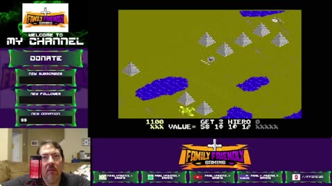 Desert Falcon Atari 7800 Gameplay