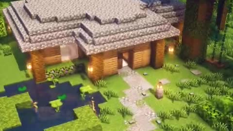 Minecraft Timelapse: 🏡 Bungalow | #Shorts