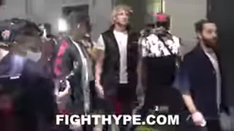 FLOYD MAYWEATHER BRAWL ERUPTS WITH JAKE PAUL; ALL HELL BREAKS LOOSE AS TEAMS COME TO BLOWS...☘️