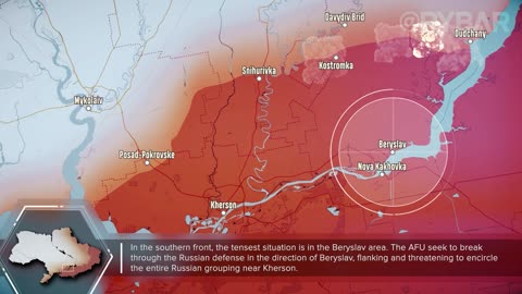 Chronicle of Battles in the Mykolaiv-Beryslav direction October 15-19, 2022