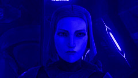 Bo Katan’s Blueberry Inflation Face 🫐