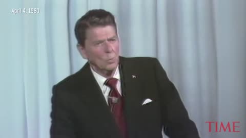 George H. W. Bush And Ronald Reagan Debate On Illegal Immigration from Mexico In 1980