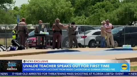 Teacher from Uvalde details how the police, which he calls cowards, left the school and retreated