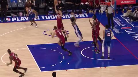 NBA Bam Adebayo SWATS it away 🚫