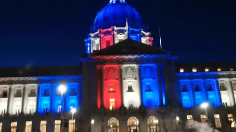 Jan.7 BLM protests City Hall San Francisco