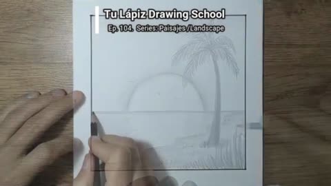 Draw A Map Of The Seaside Sunset