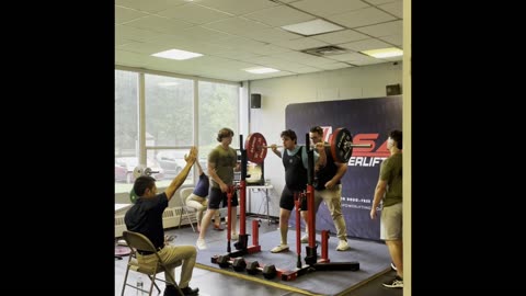 Powerlifting Meet War at the Workshop