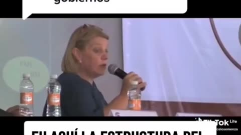 Dra Chinda Brandolino, explica los nucleos bancarios de poder. Agenda 2030