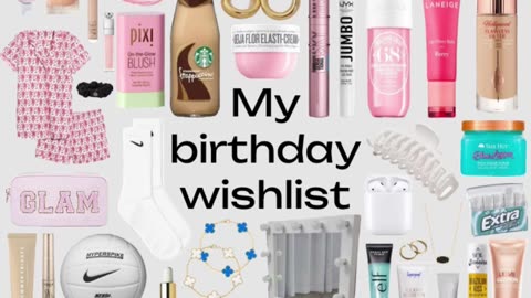 Preppy GIrl Birthday wishes!