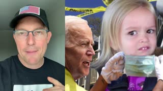 GROSS: JOE BIDEN STUFFS HIS FILTHY MASK IN SCARED BOY'S HAND