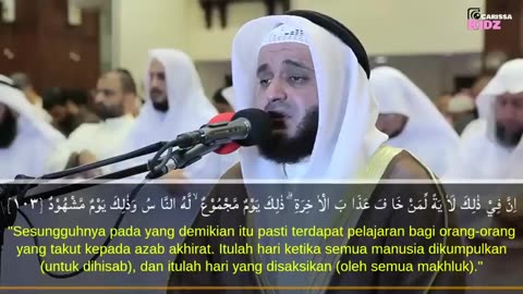 Surah Hud Mishary Rashid Alafasy | Imam Menangis | Full Terjemahan Bahasa Indonesia