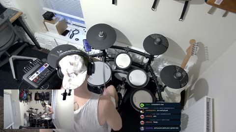 WhenLogicDies does a drum