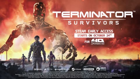 Terminator_ Survivors - Official Early Access Release Date Trailer _ Nacon Connect 2024