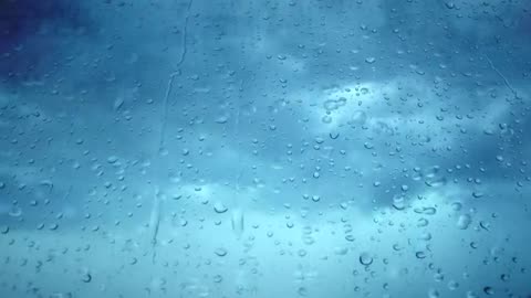 Window Raining Background No Copyright Motion Graphics - Copyright Free