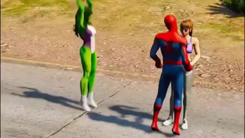 GTA 5 HULK KILLED GIRLFRIENDS SPIDERMAN