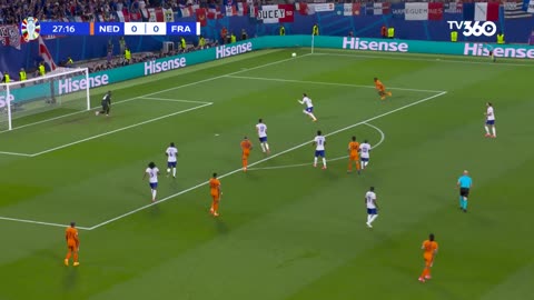 HIGHLIGHTS EURO 2024 | NETHERLANDS - FRANCE: VAR TECHNOLOGY SURPRISES, MULTIPLE CHANCES MISSED