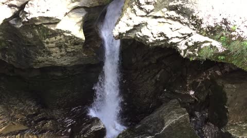 Waterfall in Martvili Canyon / Georgia