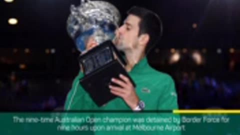 Breaking News_ Djokovic's Australian visa cancelled.