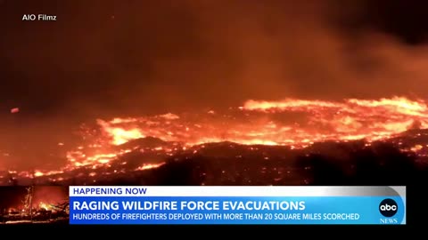 California wildfires force evacuations ABC News