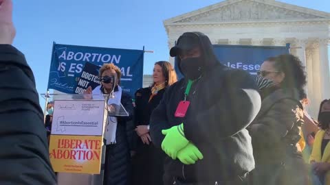 'Abortion Is Essential': Barbara Lee Speaks In Favor Of Reproductive Rights Outside Supreme Court