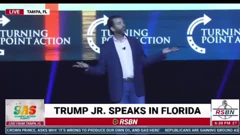 TPUSA 2022 (SAS): Donald Trump Jr. speaks at Student Action Sumit (Full Speech, July 23)