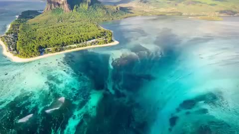 Have you seen an underwater waterfall in the ocean ?