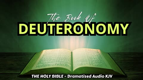 ✝✨The Book Of DEUTERONOMY | The HOLY BIBLE - Dramatized Audio KJV📘The Holy Scriptures_#TheAudioBible💖