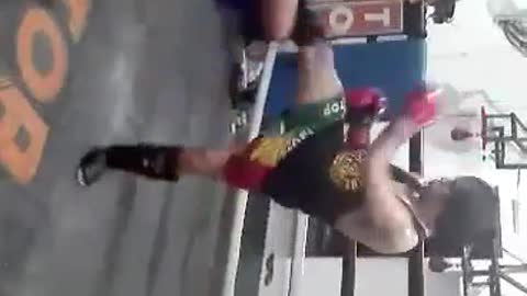 Muaythai sparring