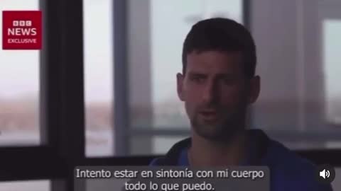 Novak Djokovic Tiempo de valientes. Así se defiende la libertad. Covid 19 Plandemia Coronavirus