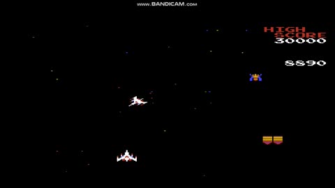 Defender II VS Galaga - Game VS Game - Retro Arcade, Game Play