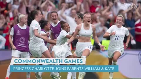 Surprise! Princess Charlotte Joins Kate Middleton and Prince William at Commonwealth Games