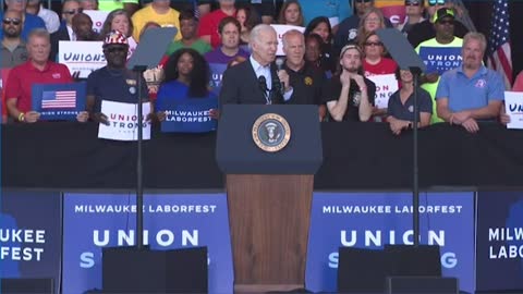 Biden yells: "We beat Pharma this year!"