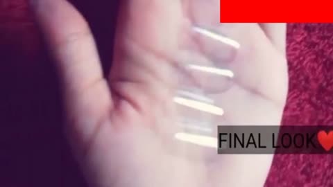 DIY Artificial Nails At Home