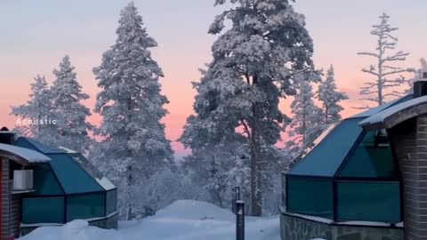 -The most magical winter wonderland in the world, Finland 💙