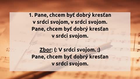 260. Pane, chcem byť