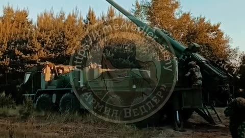 The first footage of the combat use of the newest self-propelled gun "Malva