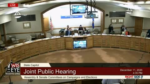 LIVE- Wisconsin Election Fraud Public Hearing 12_11_20