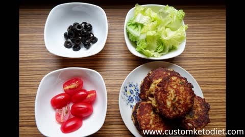 How To Make Keto Crab Cakes and Feta Cheese Salad