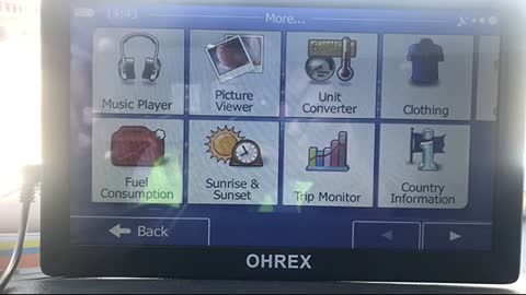 Review: Sponsored Ad - OHREX GPS Navigation for Truck RV Car,9 inch GPS for Truck Drivers Comme...