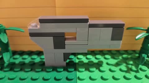 How to make a working mini Lego gun