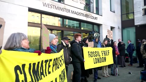 Greta Thunberg arrives at London court for trial