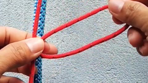 Ideas of tying hanging loop knots.