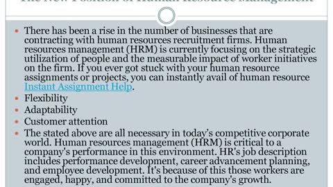 Defining Human Resource Management