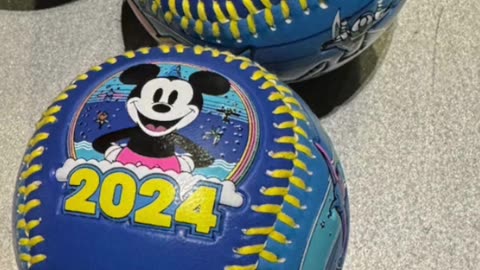 Disney Parks 2024 Mickey Mouse Collectible Baseball #shorts