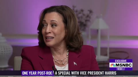 Kamala on abortion: "It so fundamentally is about freedom"